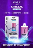 The Crystal Pro Max + 10000 Disposable Vape Pod Box Of 10