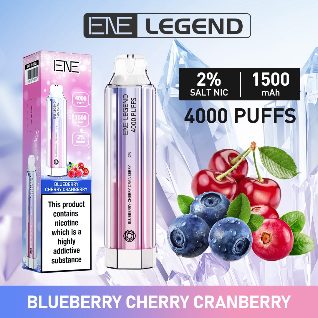 Elux ENE Legend 4000 Puffs Disposable Vape Box of 10