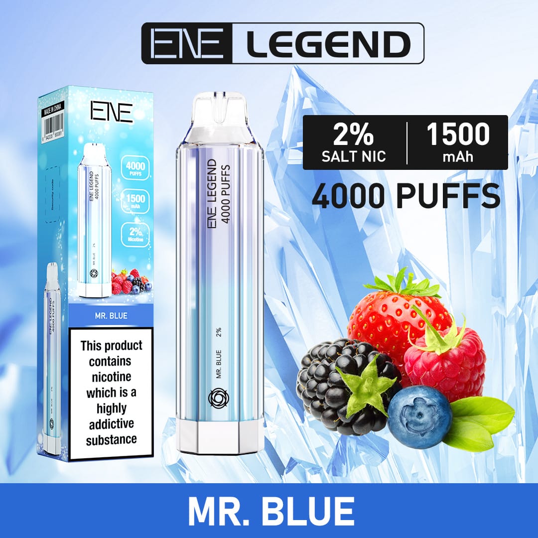 Elux ENE Legend 4000 Puffs Disposable Vape Box of 10