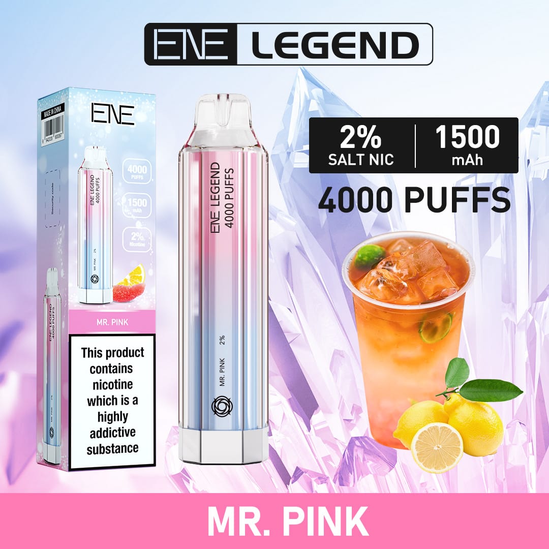 Elux ENE Legend 4000 Puffs Disposable Vape Box of 10