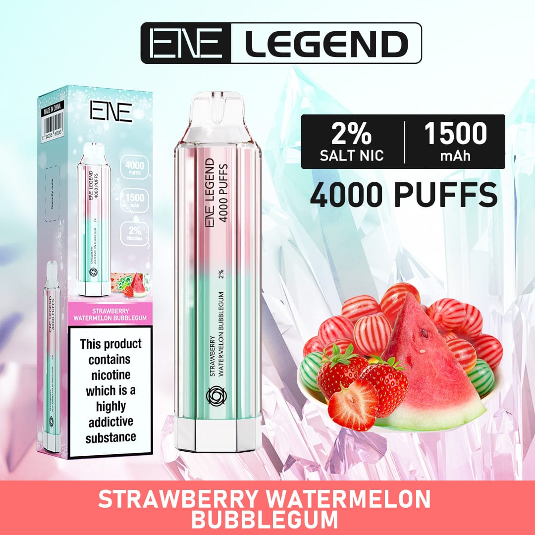 Elux ENE Legend 4000 Puffs Disposable Vape Box of 10