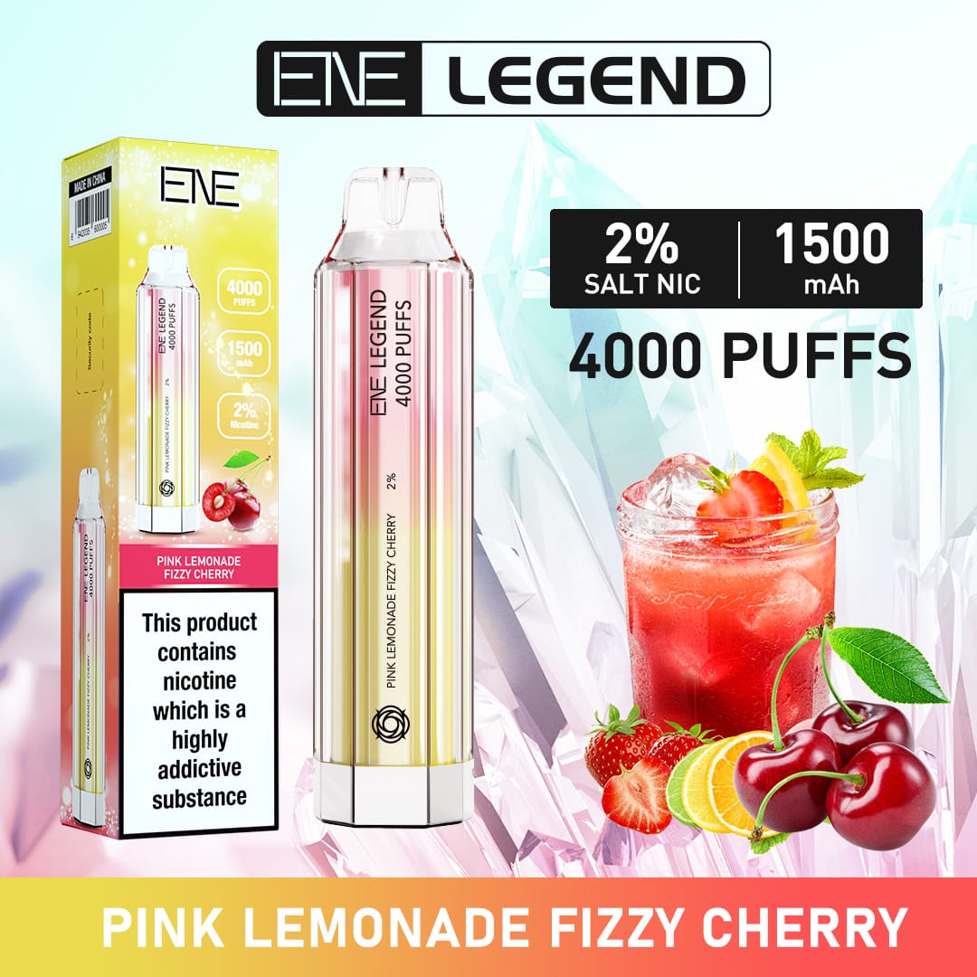 Elux ENE Legend 4000 Puffs Disposable Vape Box of 10