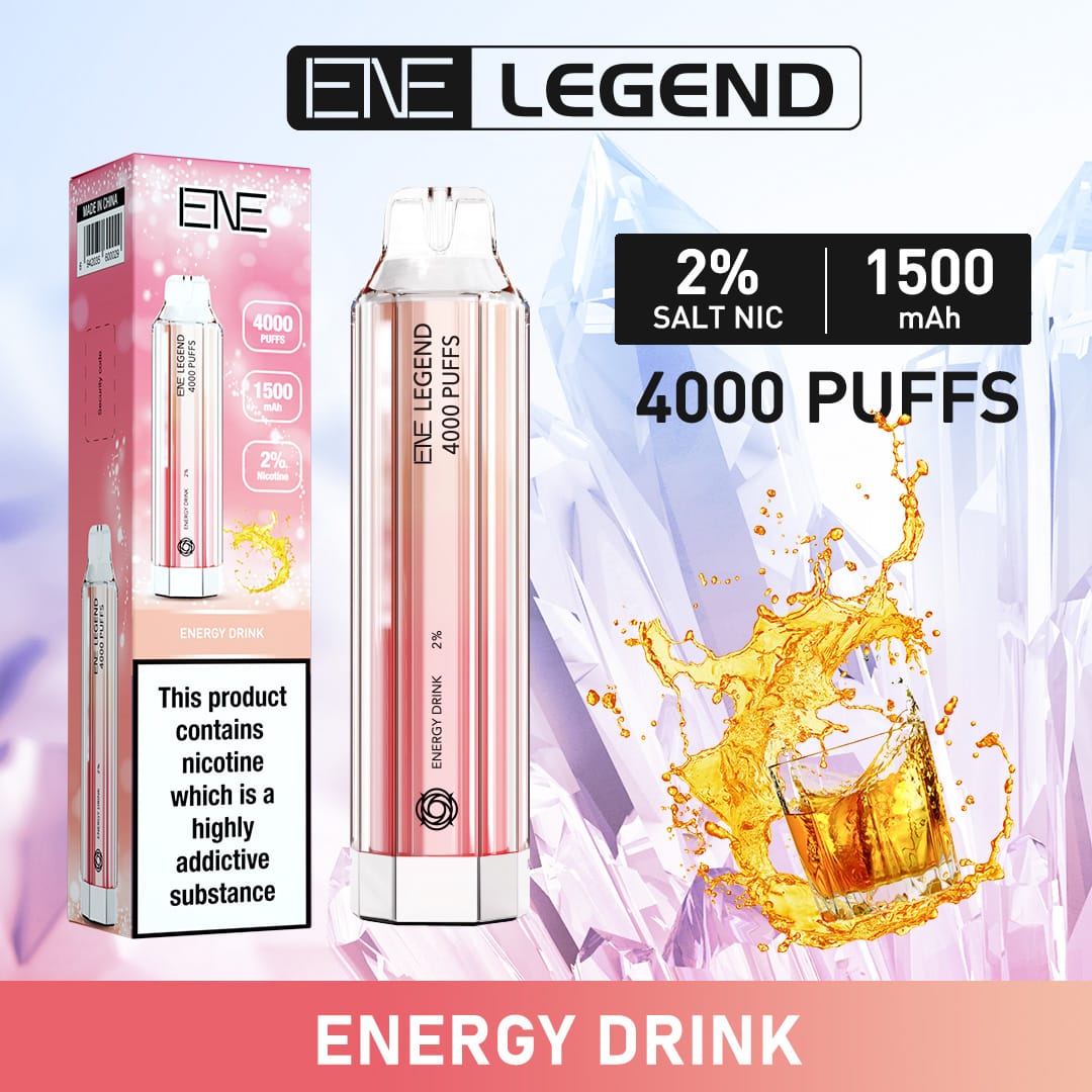 Elux ENE Legend 4000 Puffs Disposable Vape Box of 10