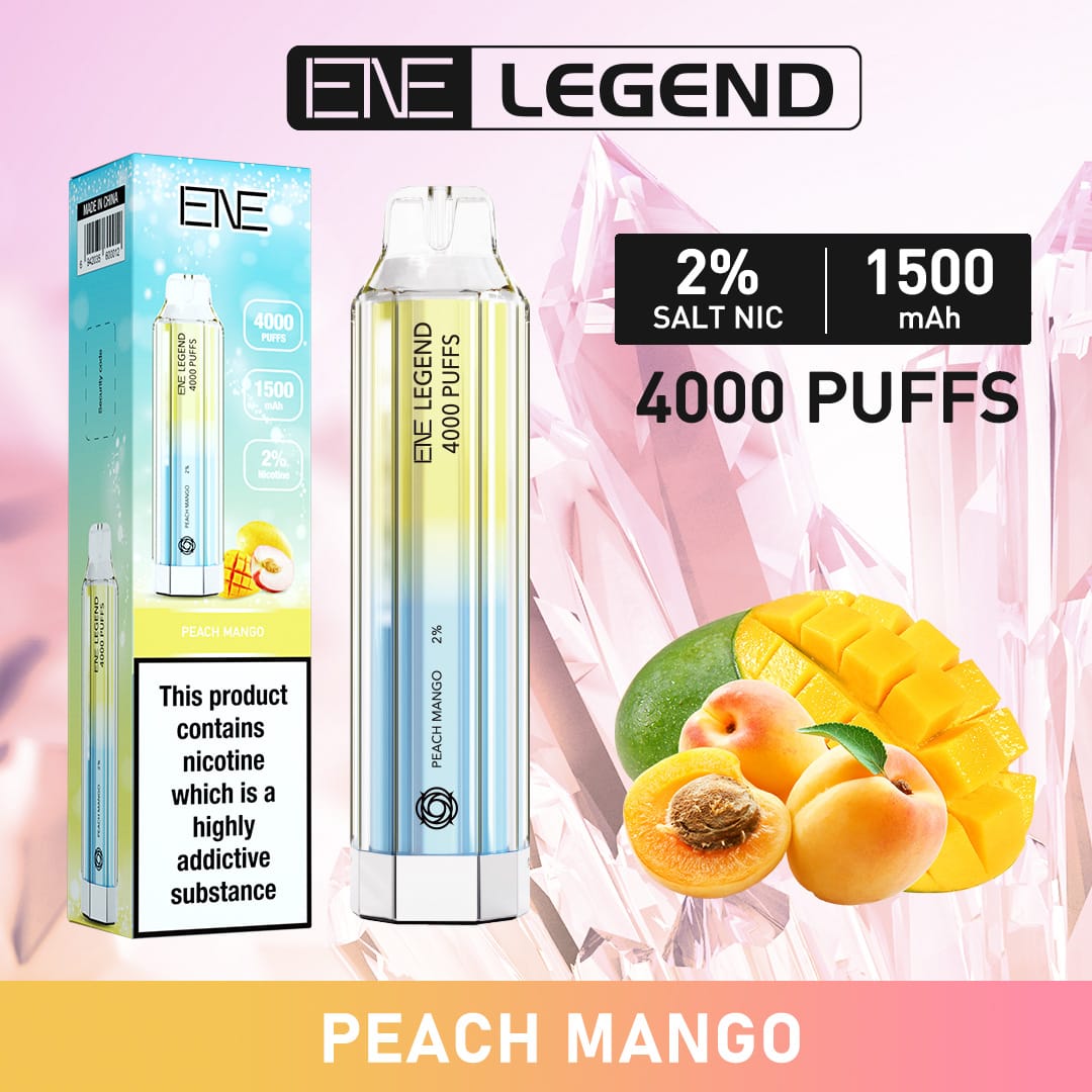 Elux ENE Legend 4000 Puffs Disposable Vape Box of 10