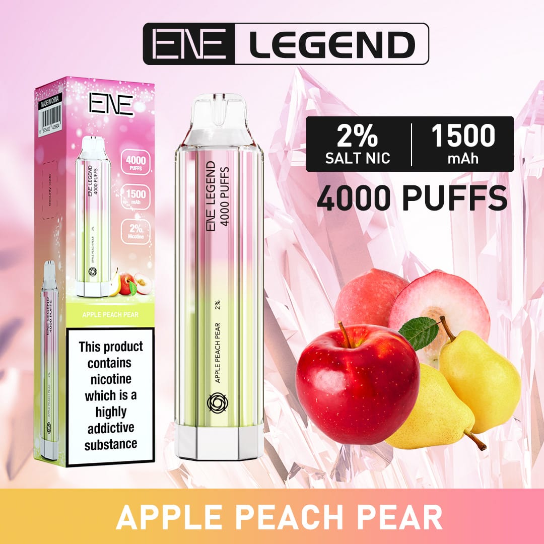 Elux ENE Legend 4000 Puffs Disposable Vape Box of 10