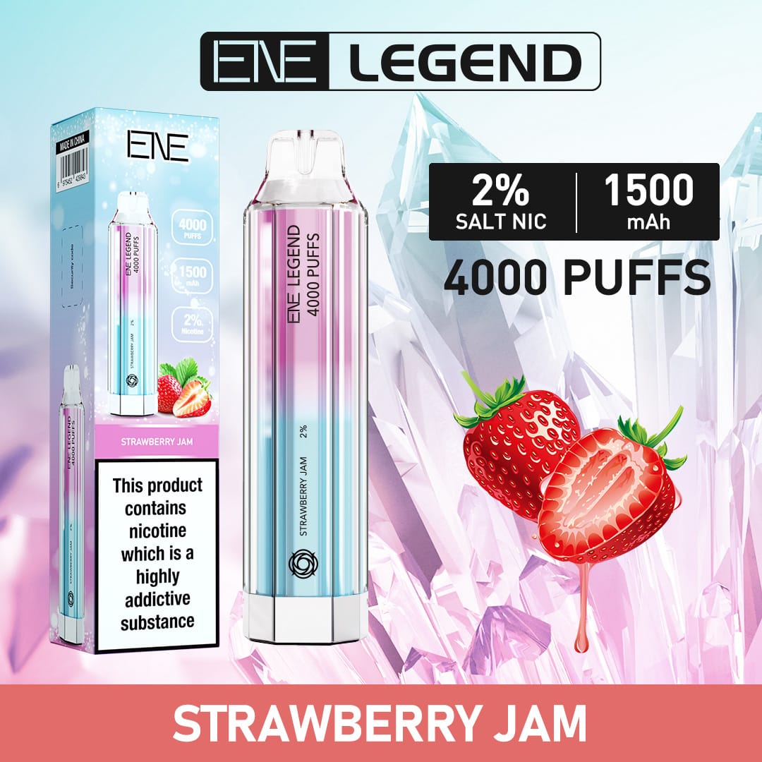 Elux ENE Legend 4000 Puffs Disposable Vape Box of 10