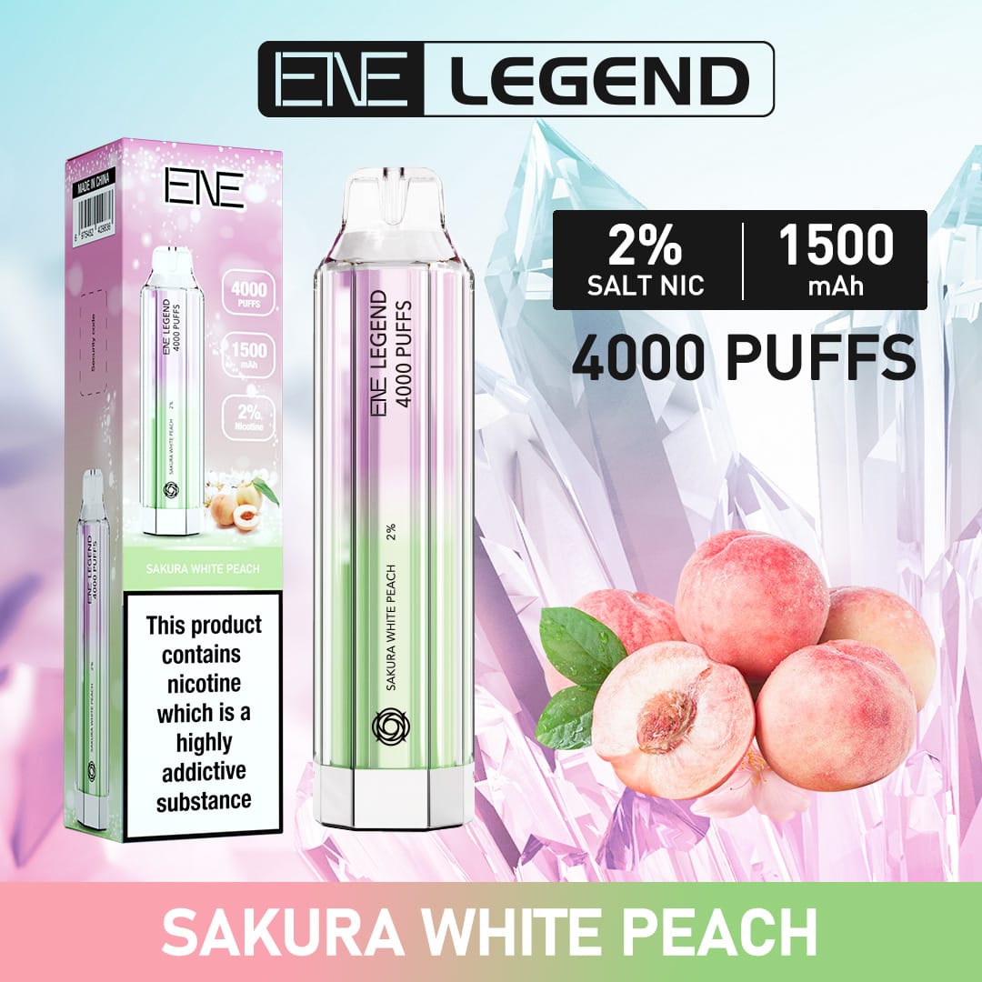 Elux ENE Legend 4000 Puffs Disposable Vape Box of 10