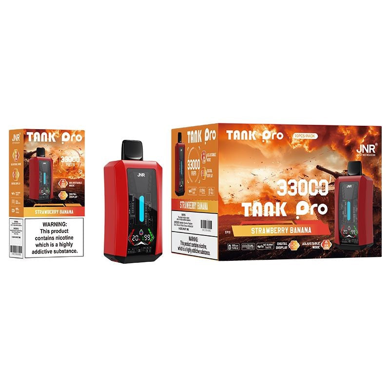 JNR Tank Pro 33000 Puffs Disposable Vape (Box of 10)