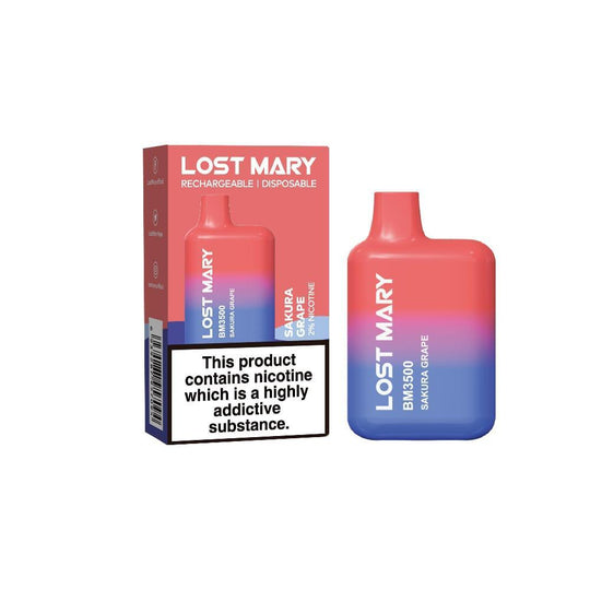 Lost Mary 3500 Puffs Disposable Vapes (Box Of 10)