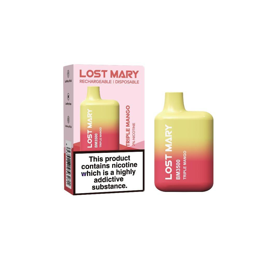 Lost Mary 3500 Puffs Disposable Vapes (Box Of 10)