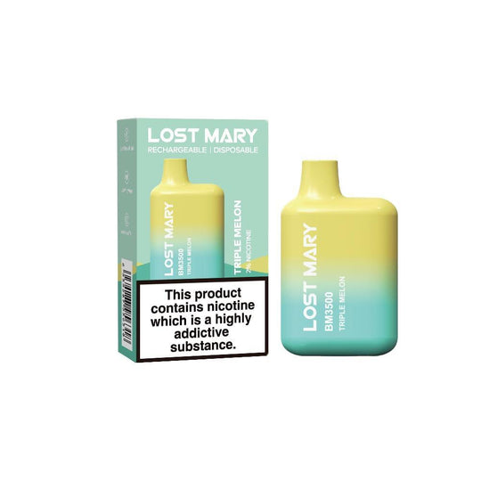 Lost Mary 3500 Puffs Disposable Vapes (Box Of 10)