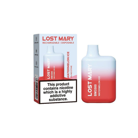 Lost Mary 3500 Puffs Disposable Vapes (Box Of 10)