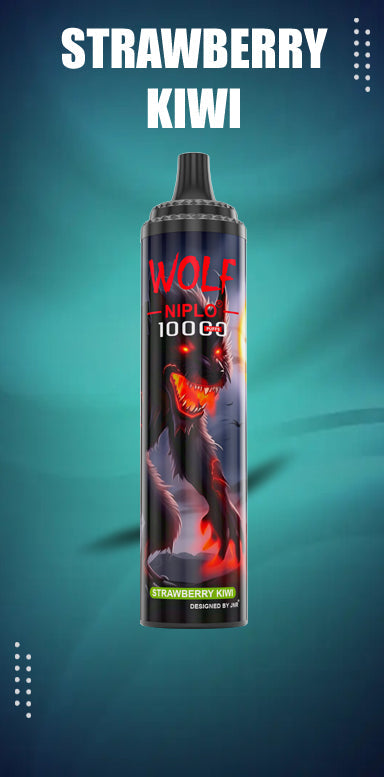 JNR Wolf Niplo 10000 Puffs Disposable Vape (Box of 10)