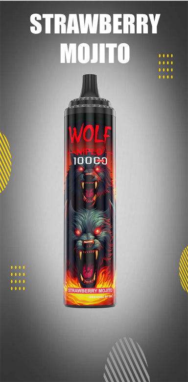 JNR Wolf Niplo 10000 Puffs Disposable Vape (Box of 10)