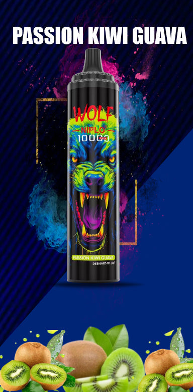 JNR Wolf Niplo 10000 Puffs Disposable Vape (Box of 10)