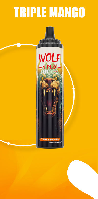 JNR Wolf Niplo 10000 Puffs Disposable Vape (Box of 10)