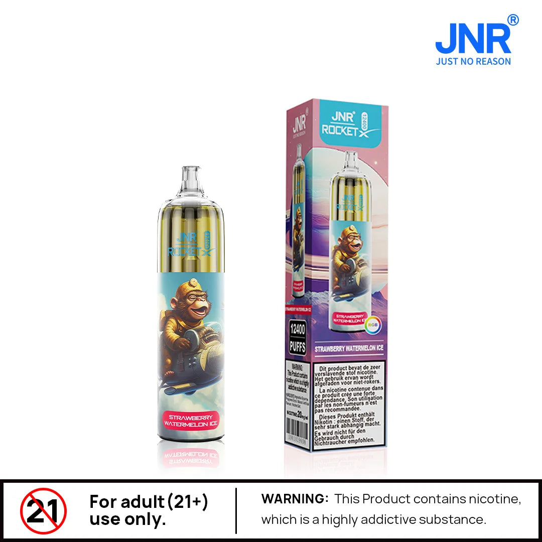 JNR Rocket X 12400 Puffs Disposable Vape (Box of 10)