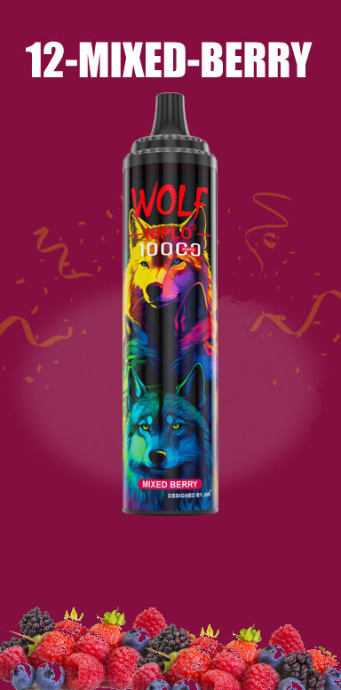 JNR Wolf Niplo 10000 Puffs Disposable Vape (Box of 10)