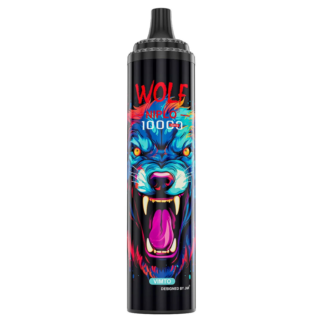 JNR Wolf Niplo 10000 Puffs Disposable Vape (Box of 10)