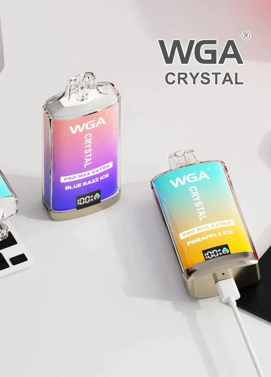 WGA Crystal Pro Max Extra 15000 Puffs Disposable Vape Box Of 10